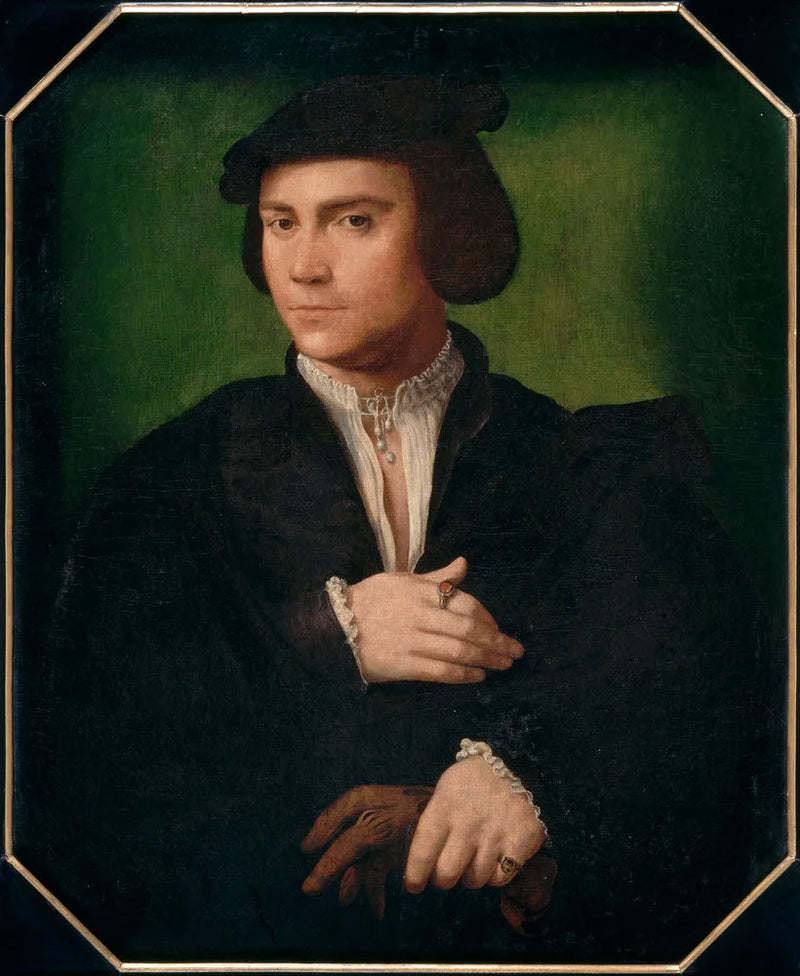Manden med handskerne - Joos van Cleve