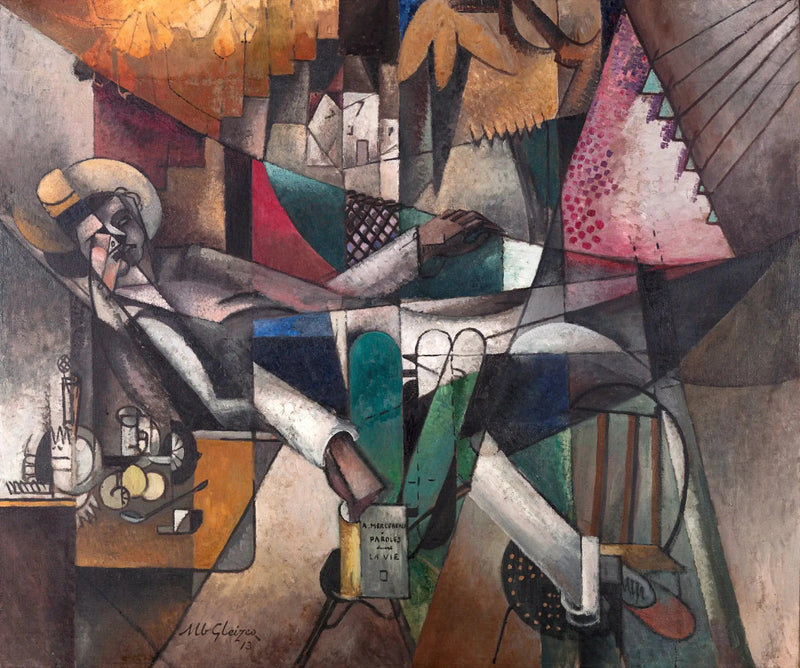 Manden i hængekøjen (Man in a Hammock) - Albert Gleizes