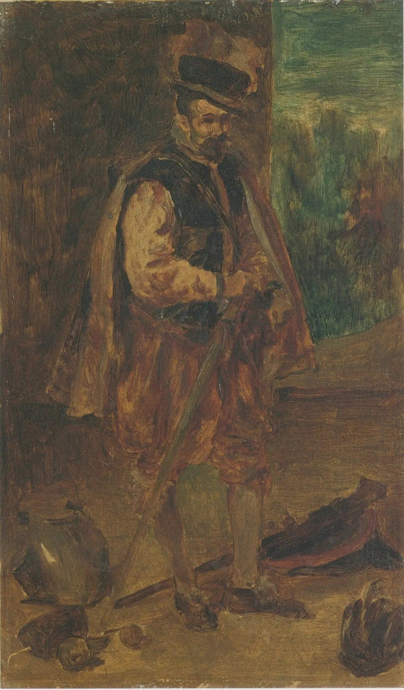 Manden med en stok - Édouard Manet