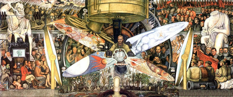 Mennesket, universets kontrollør - Diego Rivera