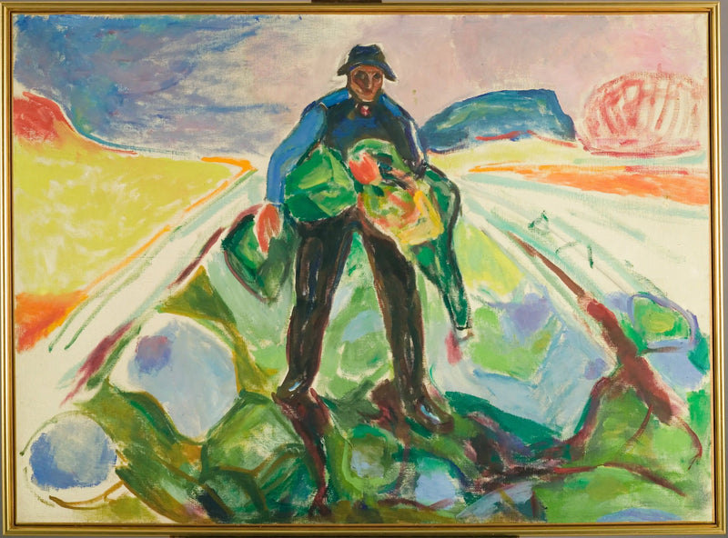Manden i kålmarken - Edvard Munch