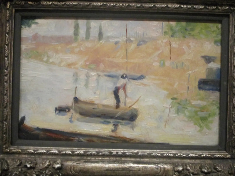 Manden i en båd - Georges Seurat
