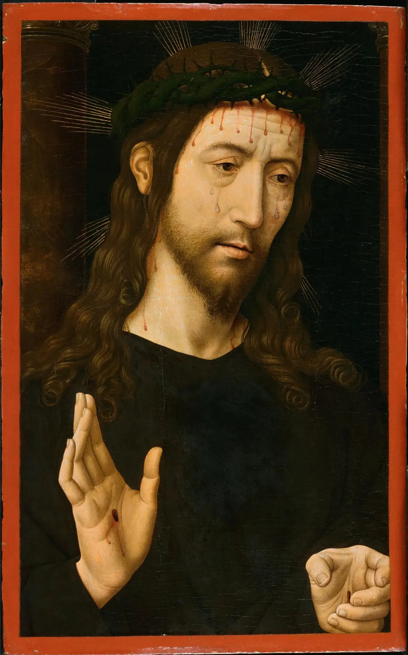 Mennesket af smerte (Kristus med tornekrone) - Domenico Ghirlandaio