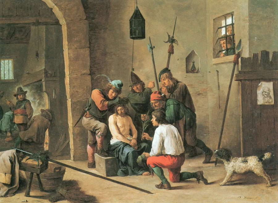 Mennesket af smerte - David Teniers den Yngre