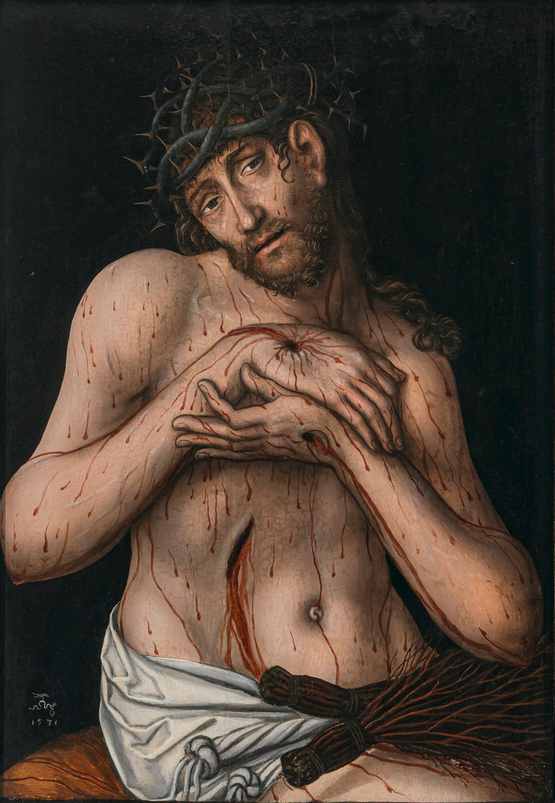 Mennesket af smerte - Lucas Cranach den Ældre