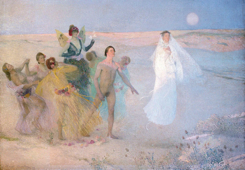 L'Homme entre le Vice et la Vertu - Henri-Jean Guillaume Martin