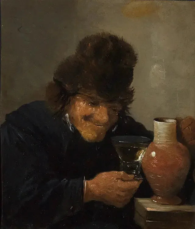 Manden, der drikker - David Teniers den Yngre