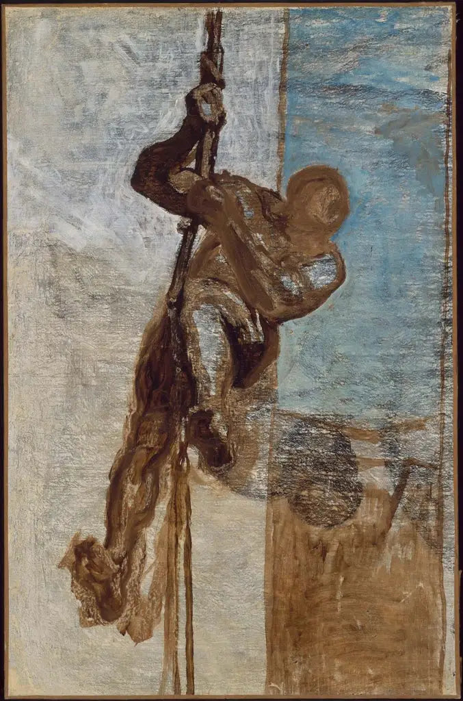 Mennesket på en snor - Honoré Daumier