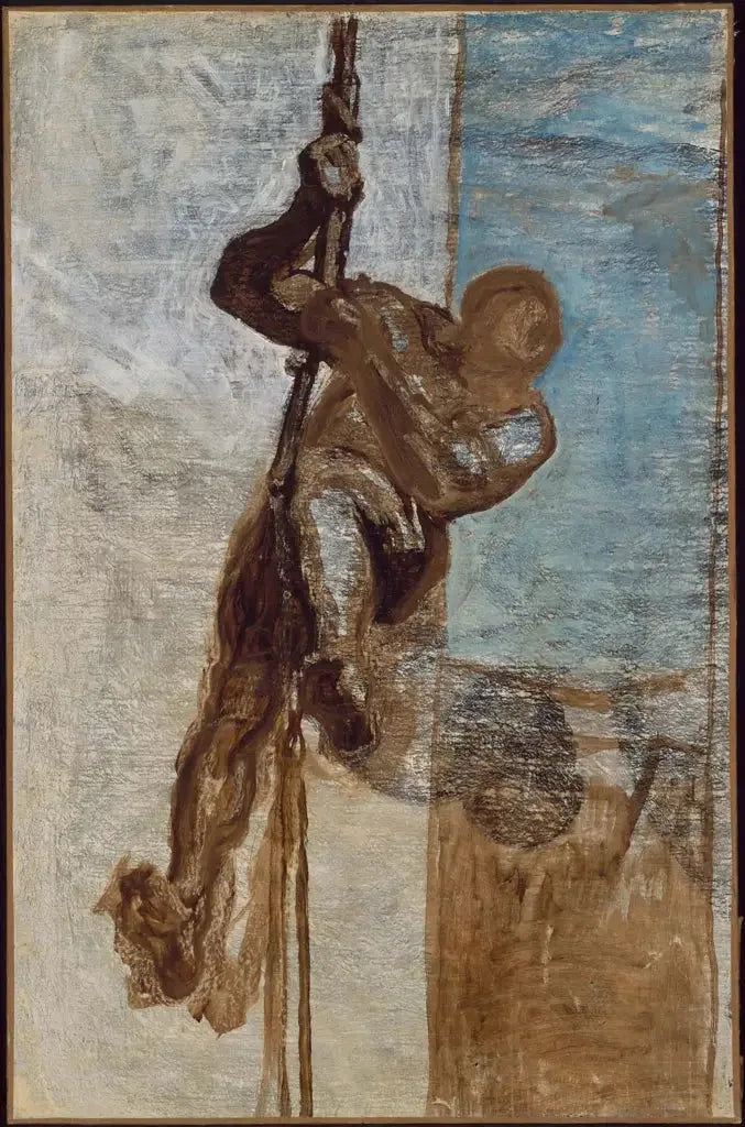 Mennesket på en snor - Honoré Daumier