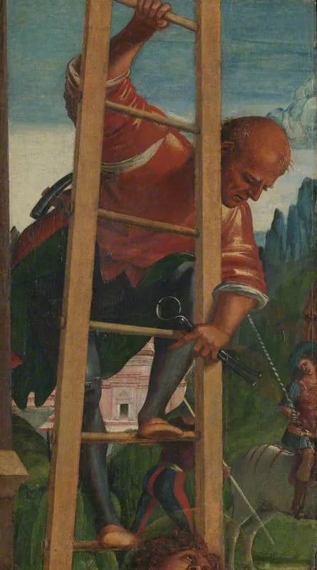 Mennesket på en stige - Luca Signorelli