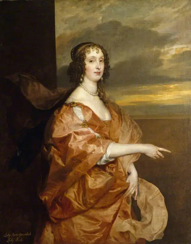 L'hon. Anne Boteler, comtesse de Newport, plus tard comtesse de Portland (ca. 1610 – 1669) - Antoine van Dyck