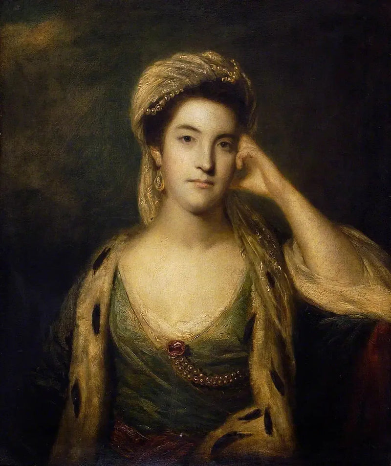 Den Ærede Frøken John Barrington - Joshua Reynolds