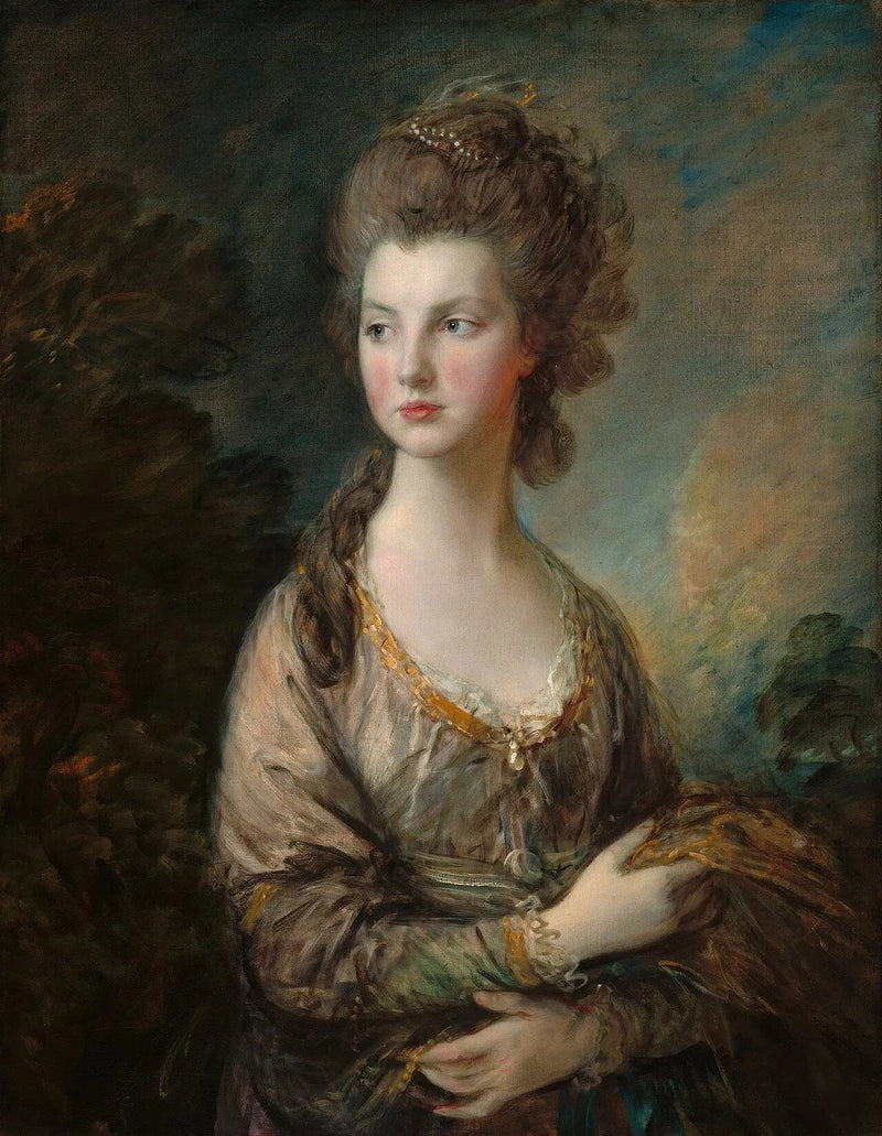 Den Ærede Frøken Thomas Graham - Thomas Gainsborough