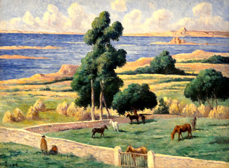 Træøen, Kermouster, Lézardrieux - Maximilien Luce