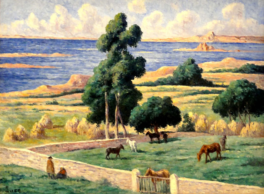 Træøen, Kermouster, Lézardrieux - Maximilien Luce