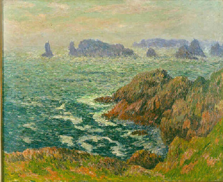 Øen Ouessant, Keller-vejstrækningen - Henry Moret