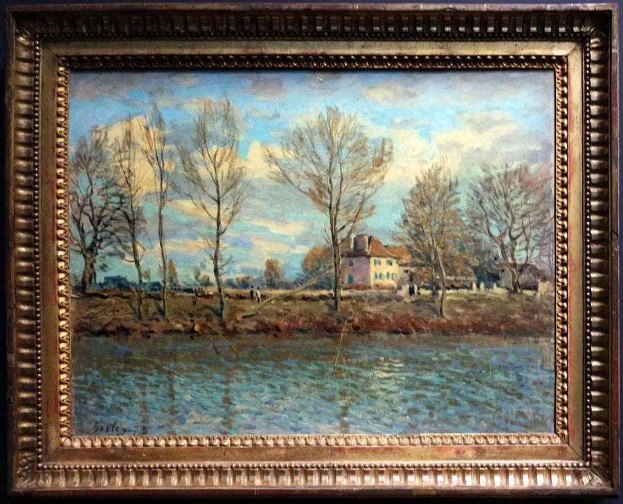 Øen La Grande Jatte - Alfred Sisley
