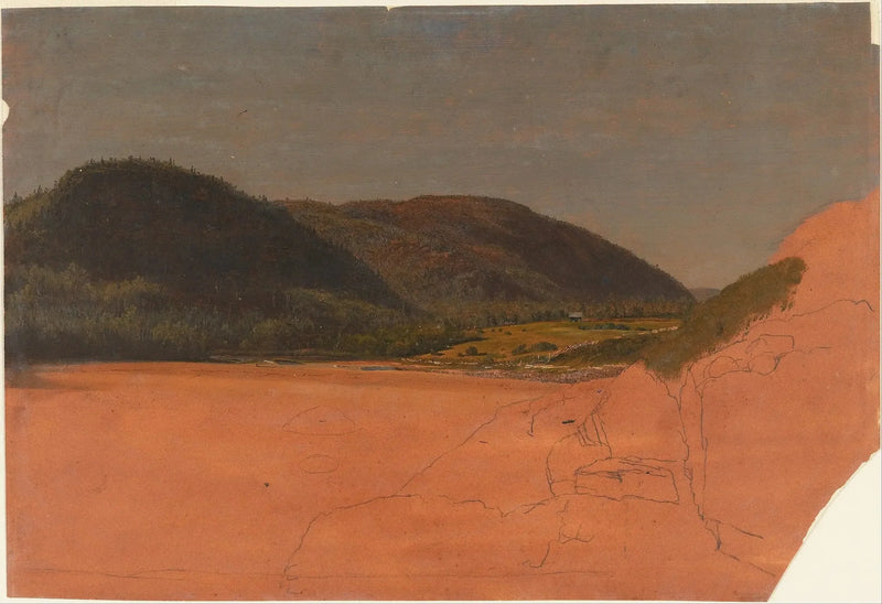 Øen af de Tørre Bjerge ? - Frederic Edwin Church
