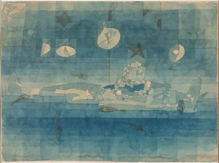 Den opslugt ø - Paul Klee