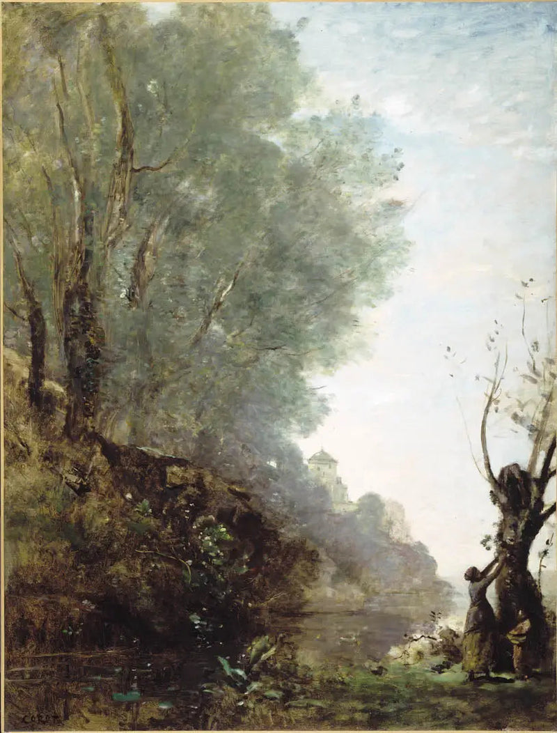 Den lykkelige ø - Jean-Baptiste Camille Corot