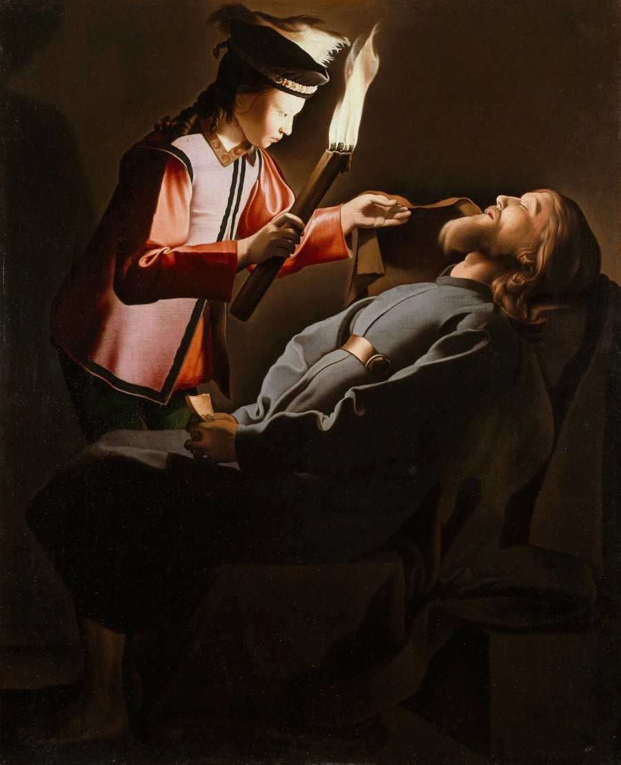 Billedet af Sankt Alexis - Georges de La Tour