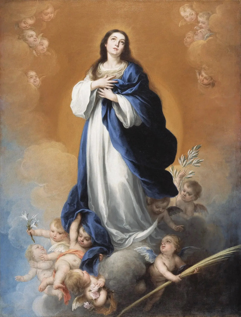 Ubesmittede Undfangelse - Bartolomé Esteban Murillo
