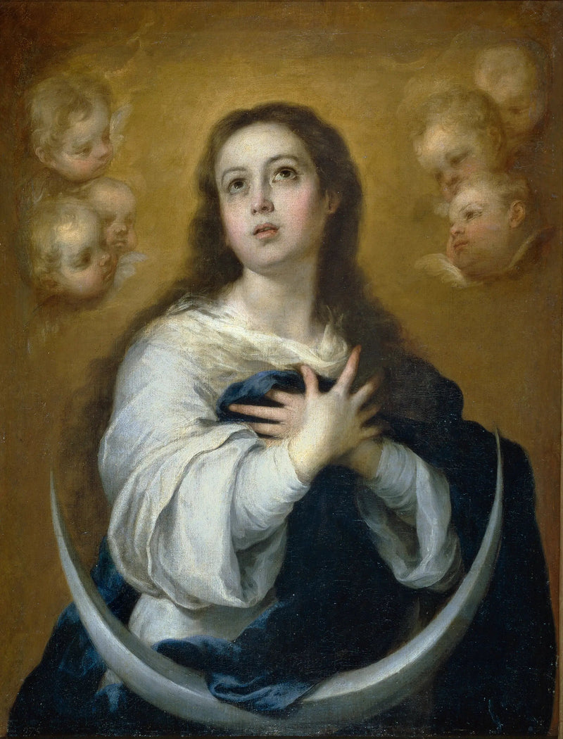 Ubesmittede Undfangelse - Bartolomé Esteban Murillo