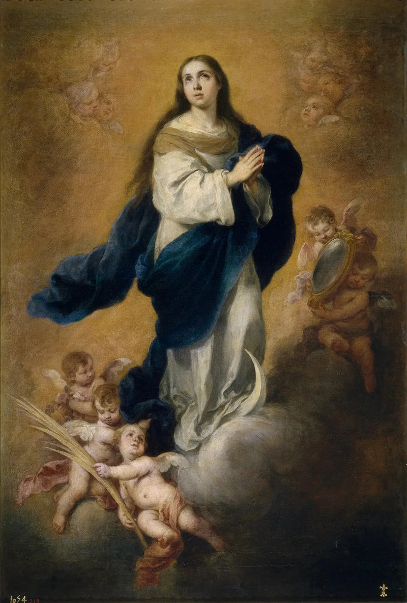 Den Uplettede Undfangelse - Bartolomé Esteban Murillo