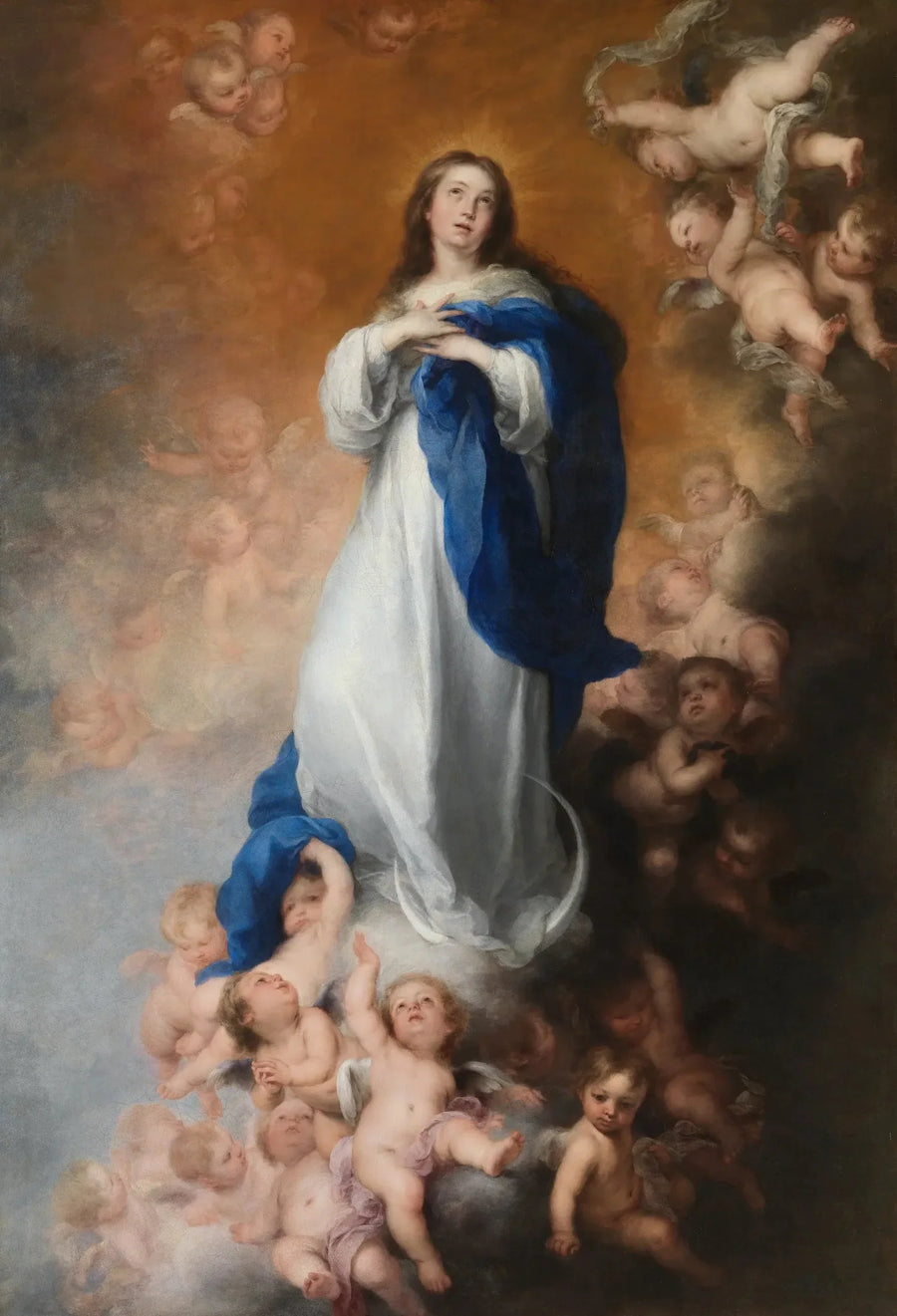 Ubesmittede Undfangelse - Bartolomé Esteban Murillo