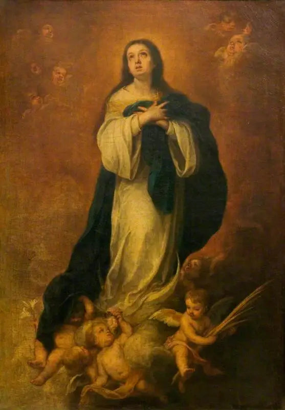 Ubesmittede Undfangelse - Bartolomé Esteban Murillo