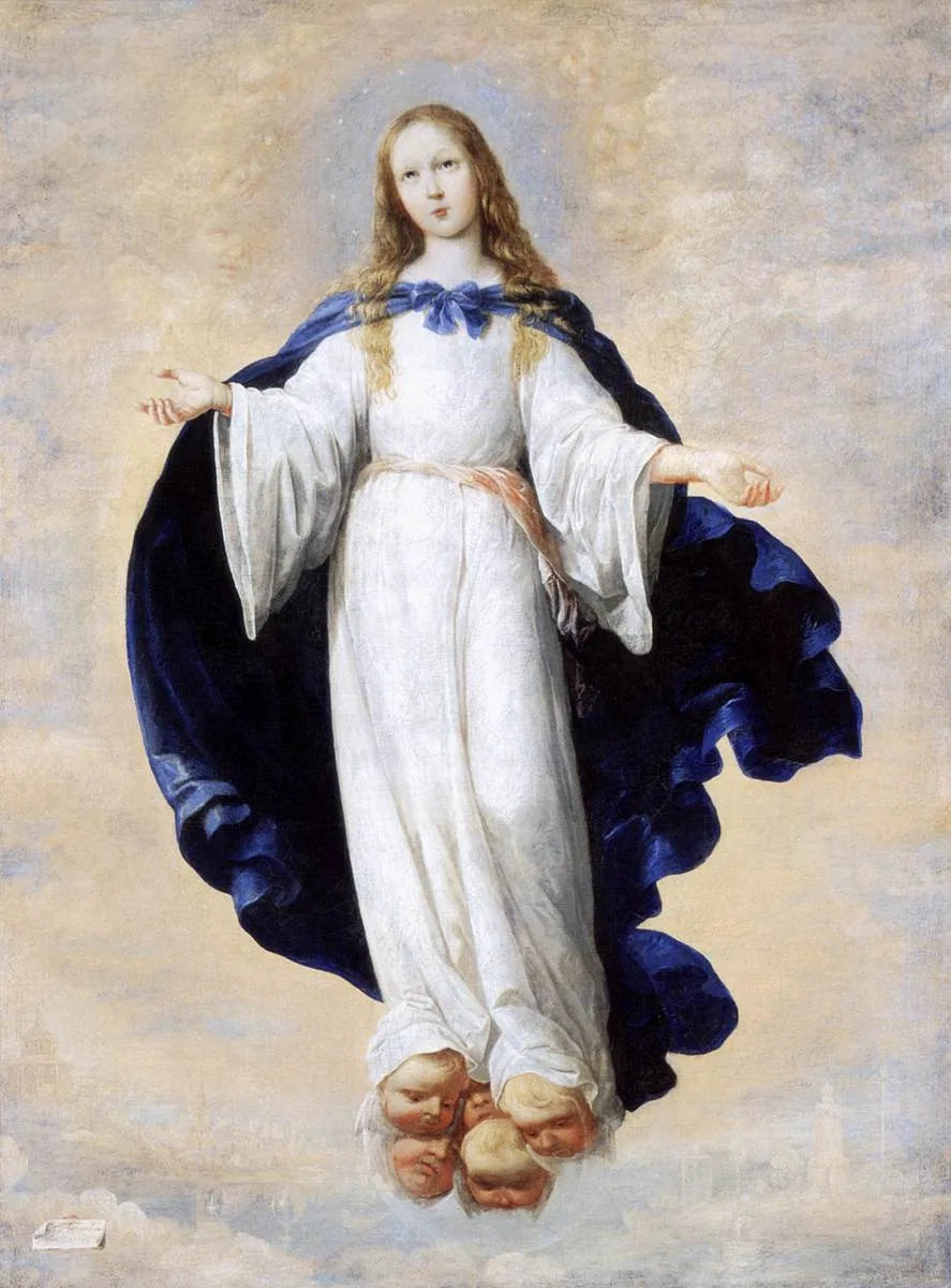 Ubesmittede Undfangelse - Francisco de Zurbarán