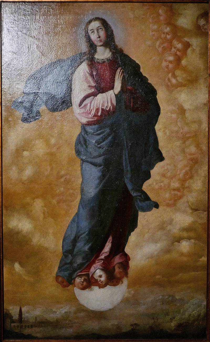 Den Uplettede Undfangelse - Francisco de Zurbarán