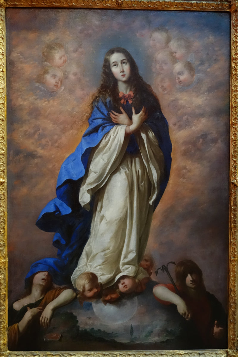Den Uplettede Undfangelse - Francisco de Zurbarán