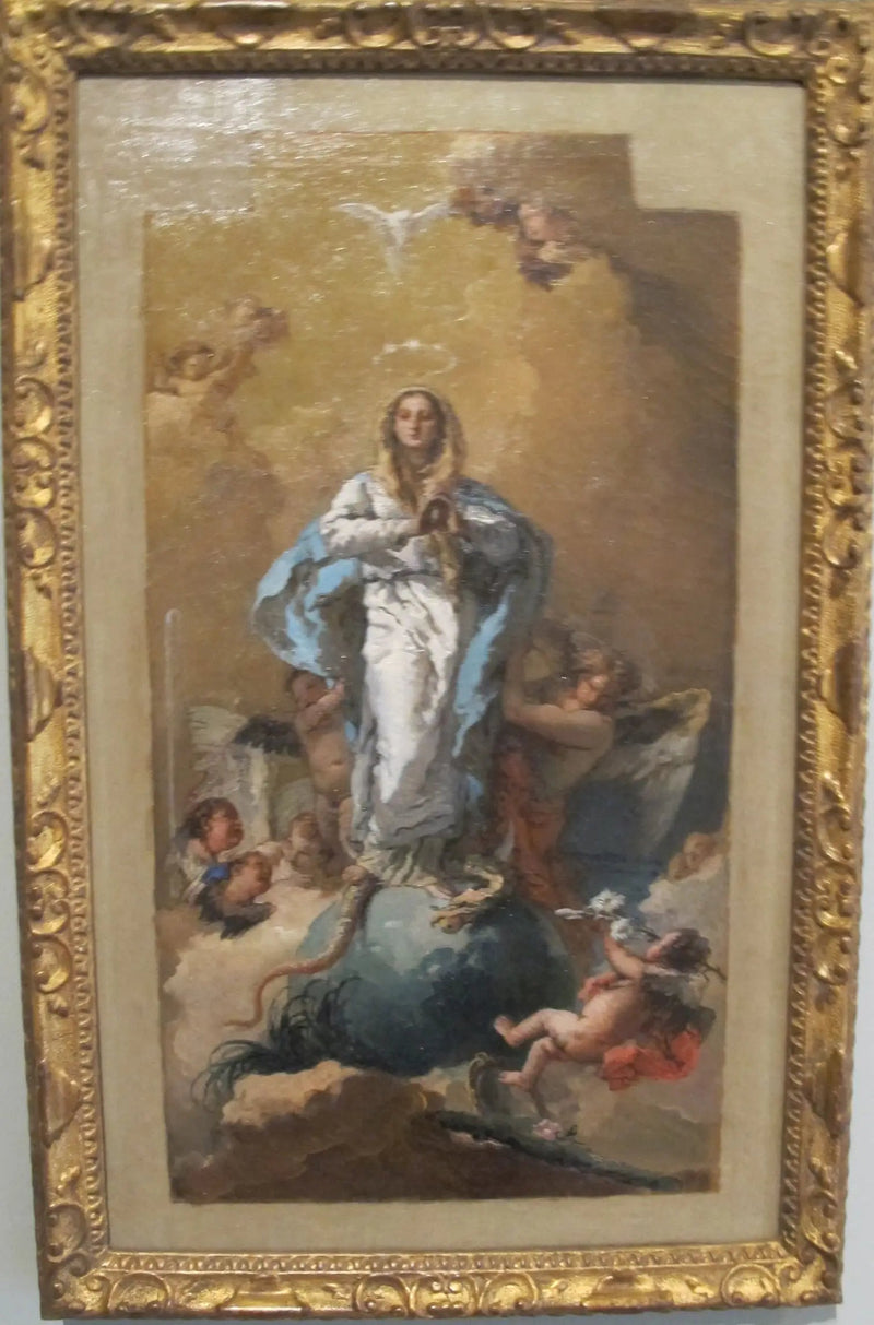 Den Ubesmittede Undfangelse - Giovanni Battista Tiepolo