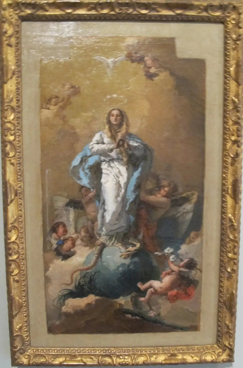 Den Ubesmittede Undfangelse - Giovanni Battista Tiepolo