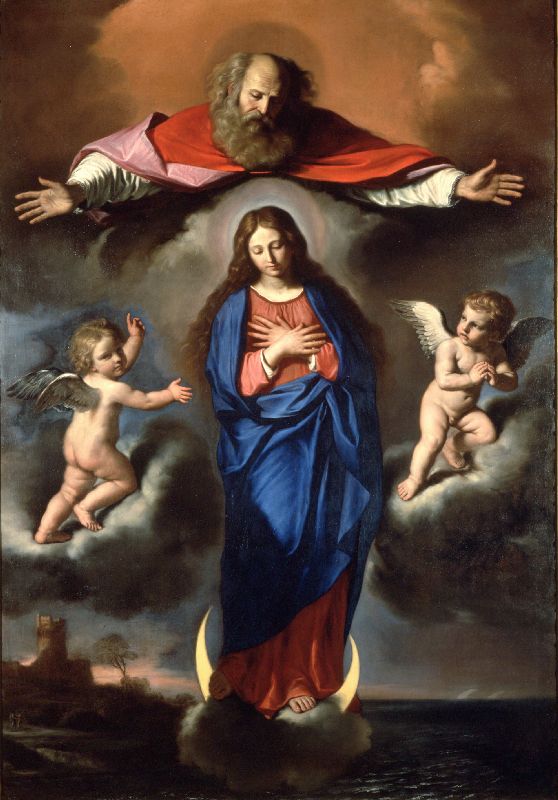 Den Uplettede Undfangelse - Guercino