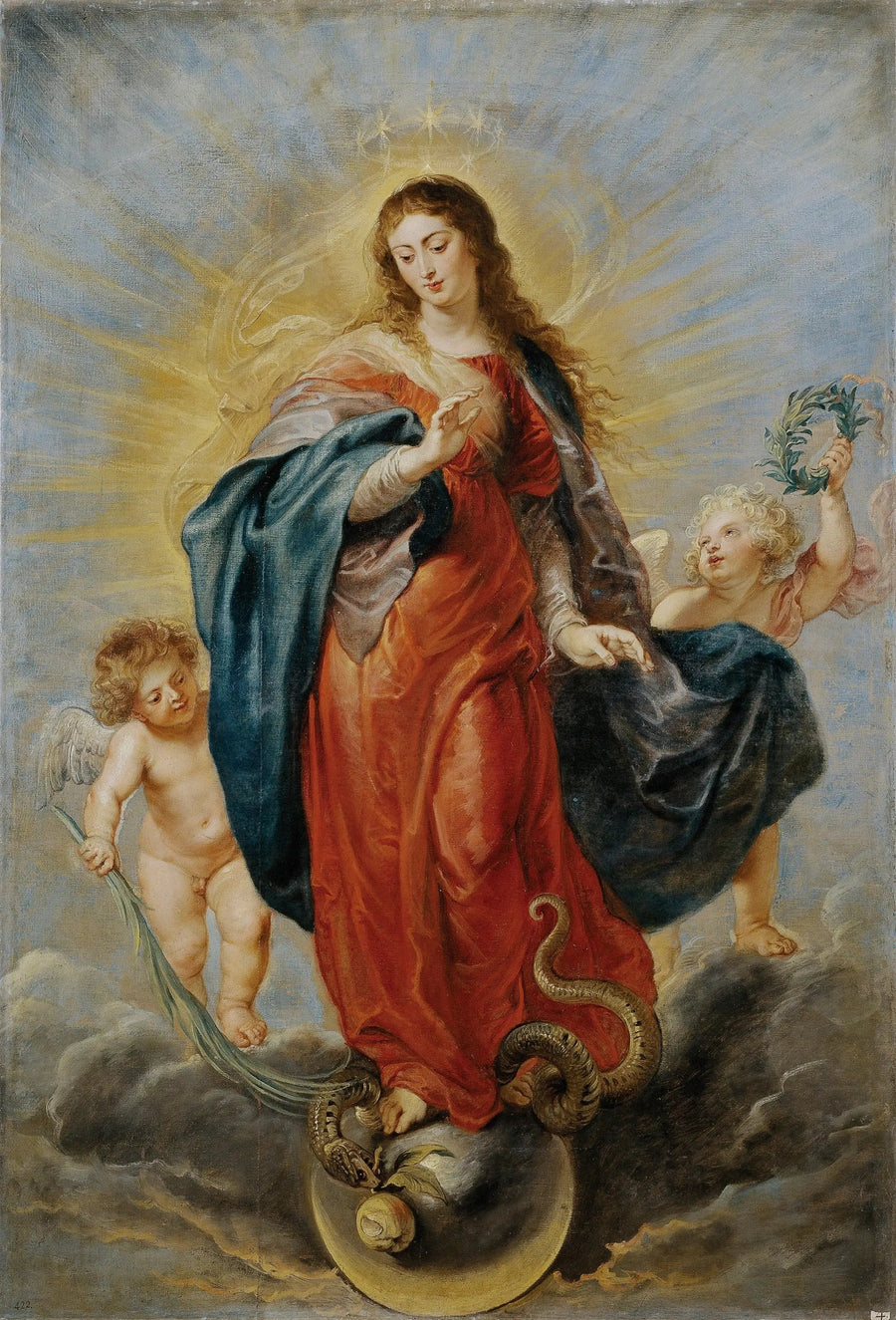 Ubesmittede Undfangelse - Peter Paul Rubens