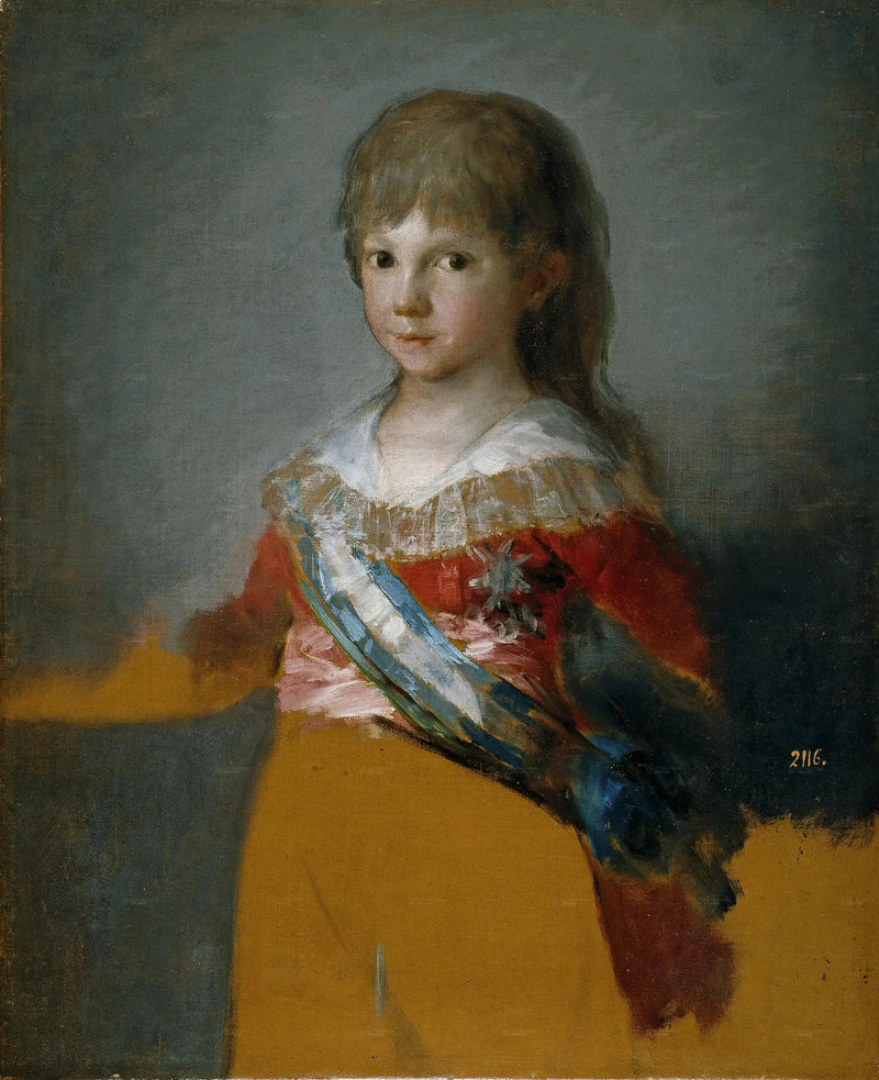 Den lille François de Paule - Francisco de Goya