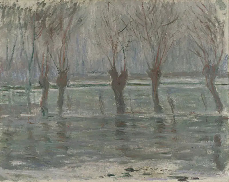 Oversvømmelsen - Claude Monet