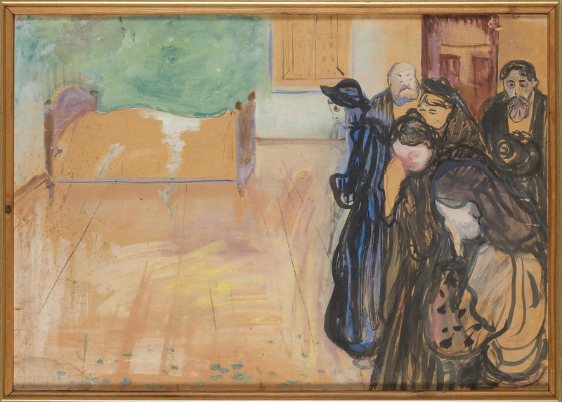 Døden lugt - Edvard Munch