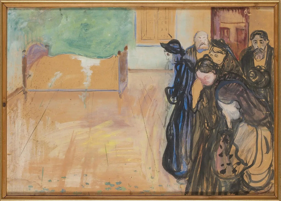 Døden lugt - Edvard Munch