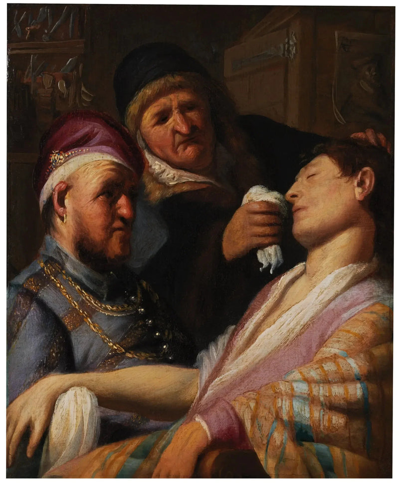 Lugt, eller den ubevidste patient - Rembrandt