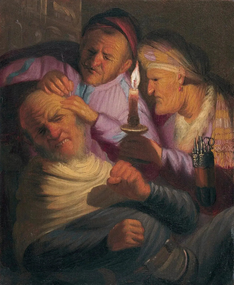 Operationen (Allegori om Berøring) - Rembrandt