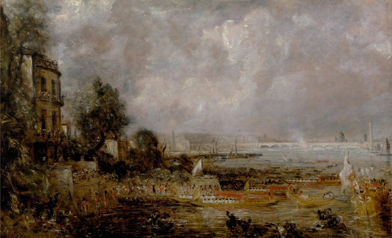 Waterloo-broen åbning - John Constable