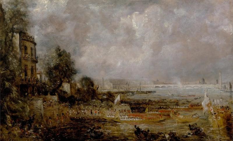 Waterloo-broen åbning - John Constable