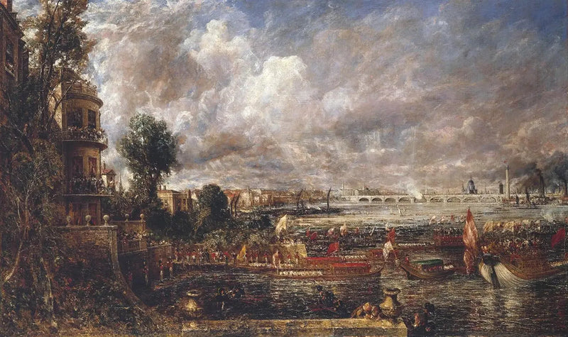 Waterloo-broen åbning - John Constable