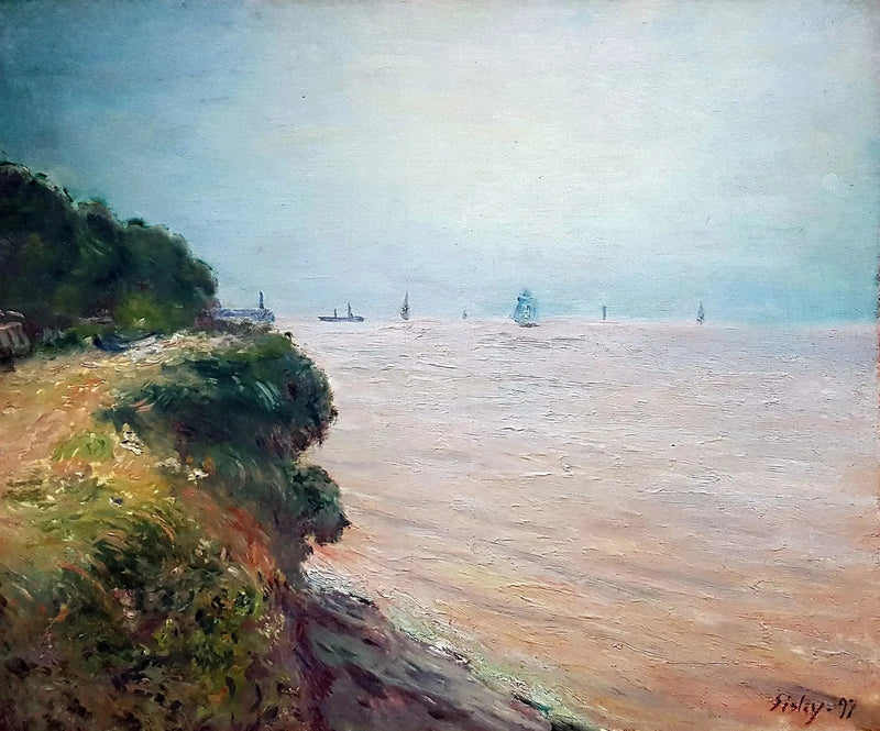 Langland Bugt - Alfred Sisley