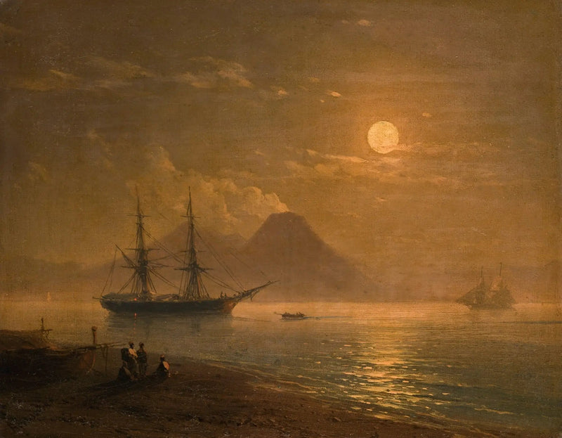 Napolibugten. - Ivan Aïvazovski