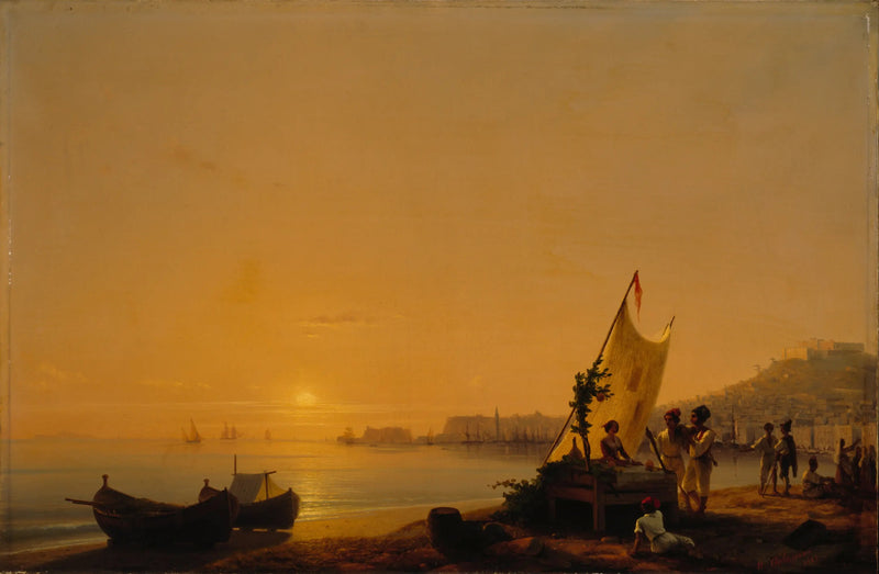 Napolibugten - Ivan Aïvazovski
