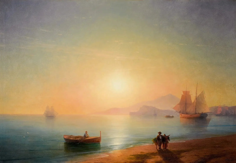 Napolibugten - Ivan Aïvazovski